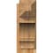 Ekena Millwork Balboa Rough Sawn Craftsman Outlooker, Western Red Cedar, 8"W x 20"D x 20"H OUT08X20X20BOA04RWR - alternate 4